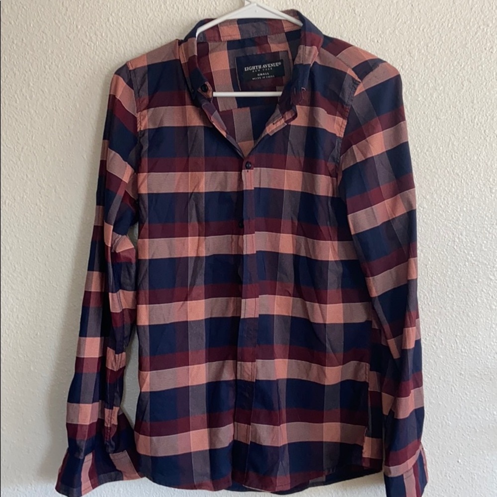 Small flannel Eighth Avenue button up